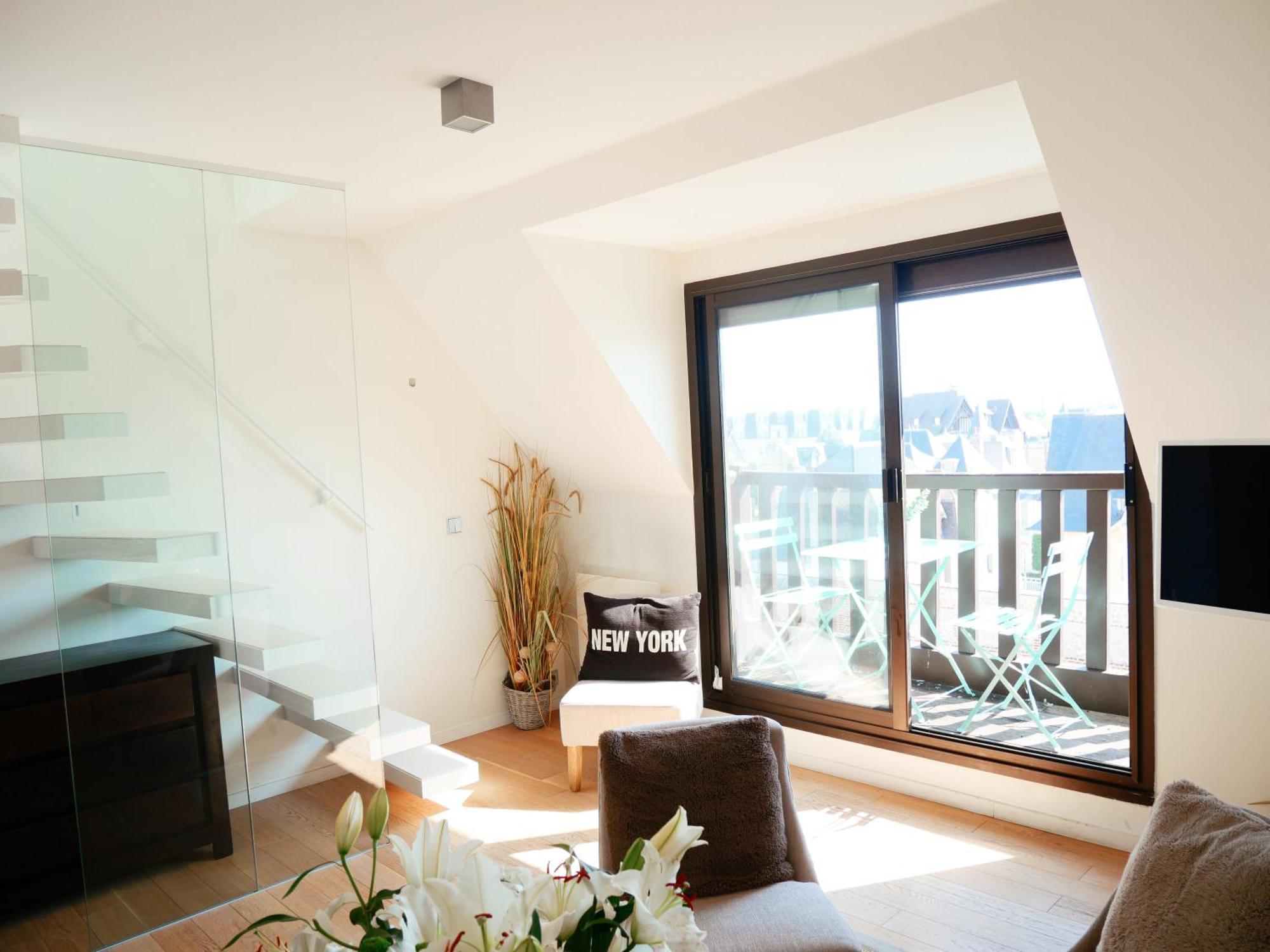 L'Exclusif De Deauville - Ultra Centre, Balcon & Luxe Moderne Exterior photo